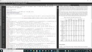 LaTeX: build tables and long tables in LaTeX | Texmaker || 04