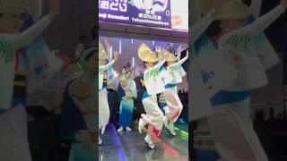 【阿波おどり2024|東京新のんき連】ゆったりとした踊りから のアップテンポなムーブへの緩急自在の見事な演舞に会場から拍手鳴り止まず！2024.7.7【東急歌舞伎町タワー】