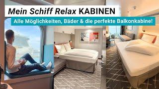 Mein Schiff Relax: Perfekte Kabinen, Bäder & alle Details