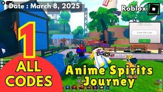 New Codes Work Anime Spirits Journey Roblox, March 8, 2025