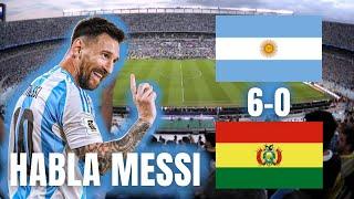  HABLA MESSI post PARTIDO vs BOLIVIA - ANALISIS DE LAS ELIMINATORIAS 2026