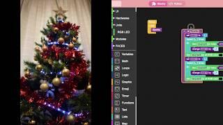 M5Stack UIFlow Tutorial Christmas Edition: Easy Christmas Lights