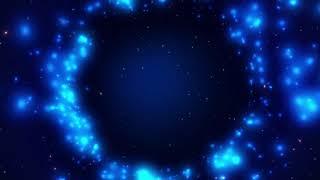 blue circle particle Background Looped Animation - Download Stock Footage