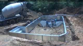 2013 Grecian Pool Construction Time Lapse