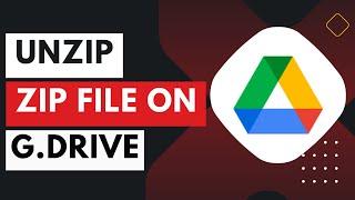 How to Unzip Files in Google Drive !