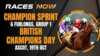 British Champions Sprint Stakes | Ante Post First Look | Ascot October 19th | Horse Racing Tips