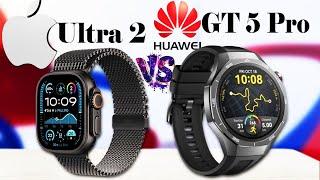 Apple Watch Ultra 2 (Black) vs Huawei Watch GT 5 Pro