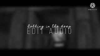 rolling in the deep - adele (we could have had it all) edit audio