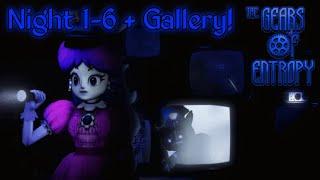 Five Nights at Wario's The Abandoned Factory: Gears Of Entropy Gameplay | Night 1-6 + Gallery!