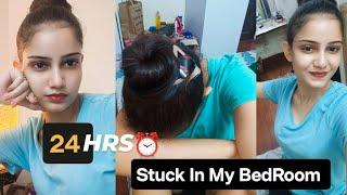 24 HOURS IN MY ROOM CHALLENGE | INAYA KAHKASHA VLOGS ️