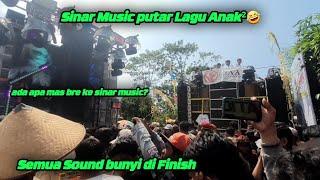 ada apakah Mas Bre pegang Mic Sinar Music saat bunyi bersama di Finish