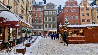 No doubt!!! This is Sweden's most beautiful Christmas market - Gamla Stan Stockholm 2023.