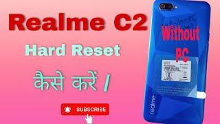 How To Hard Reset Realme C2 RMX1941 Bypass Screen Lock | Pattern | Pin | Password New Trick