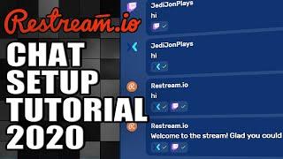 How to use restream chat (2020) |  Full walkthrough