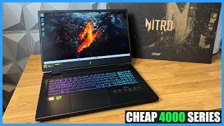 Acer Nitro 17 Unboxing and First Boot | Affordable 4000 Series Laptop