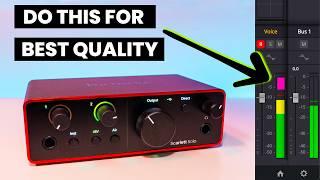 Focusrite Scarlett Solo 4th Gen Audio Interface Setup Guide