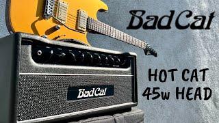 BAD CAT HOT CAT 45w EL34 2 CHANNEL ALL TUBE AMP