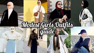 MODEST OUTFITS HIJAB | MUSLIM GIRLS DRESSES SUMMER / WINTERS TIPS AND GUIDANCE 2024 for OUTFITS