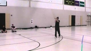 UMBC Wushu Testing 4/29/15 - Michael Pletcher 高级棍术