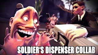 Soldier acquires a briefcase (Soldier's Dispenser Collab Entry)