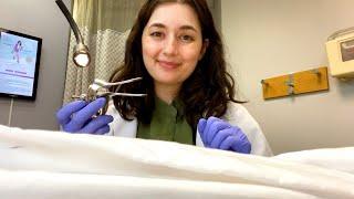 ASMR| Seeing the Gynecologist- First Pap Smear (Patient identifies as a *Virgin*)