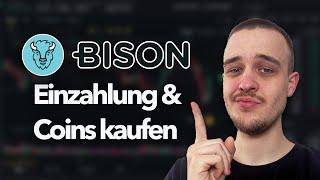 BISON - EURO einzahlen & Coins kaufen! | BISON Tutorial Deutsch