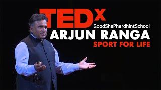 Tedx Talks: Sports for Life with Arjun Ranga