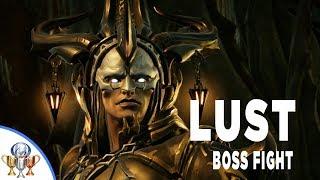 Darksiders 3 LUST Boss Fight - Deadly Sin #4 (For Whom the Bell Tolls Trophy - Don't Kill Usiel)