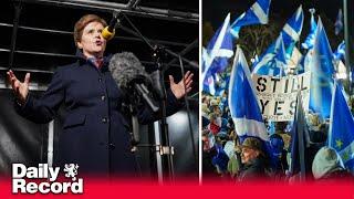 Nicola Sturgeon tells Independence rally ‘Voice of the Scottish people’ will not be silenced