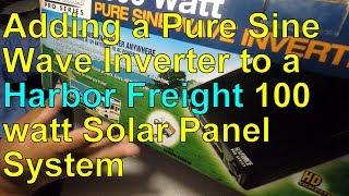 Thunderbolt 100w Solar System Up Grade (Sunforce 1000 watt inverter)