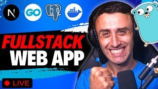 Full Stack App: Next.js 14, Go, Postgres, Docker