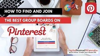 How to Find and Join the BEST Group Boards on Pinterest