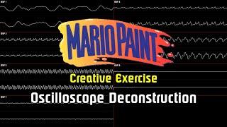 Mario Paint - Creative Exercise [Oscilloscope Deconstruction]