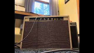 New ‘59 Standel 50J12 Reissue 6V6’s 1x12” Combo Amplifier Demo