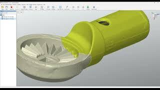 Scan To CAD Tutorial |  Reconstruction of broken part with QUICKSURFACE