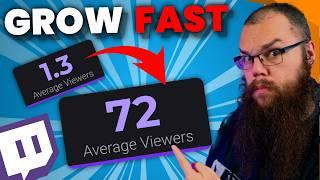 The PROVEN Way to Grow FAST on Twitch!