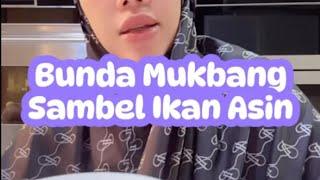 Bunda Citra Insani Mukbang Sambel Ikan Asin dari Makassar - Citra Insani Daily Vlog