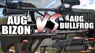 Which is Better? Modern Warfare's AUG & Bizon VS Cold War's AUG & Bullfrog