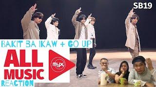 Reaction Video SB19  Bakit ba ikaw + Go Up. Myx Live