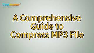 A Comprehensive Guide to Compress MP3 File [Online & Offline]