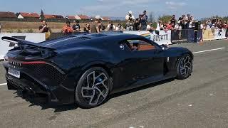 Bugatti La Voiture Noir on track in Zagreb SOC 3/9/2022