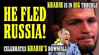 Khabib Nurmagomedov FLED RUSSIA!! Authorities RAID his BUSINESS & SEIZE his BANK ACCOUNTS!!