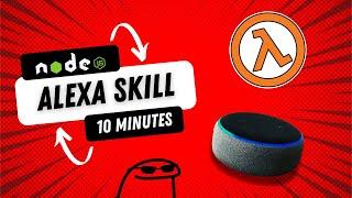 Building an Alexa Skill with Node.js in 10 Minutes (2024)