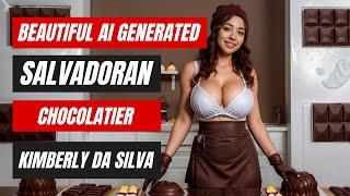 Kimberly Da Silva Beatriz A Beautiful Big Breasts Ai Generated Chocolatier Girl From El Salvador