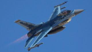 Aviation Nation 2022 Nellis Air Show Combined Arms Demo F-16 ​F-15E ​F-22 F-35 ​A-10 ​HH-60​