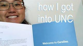 How I Got Into UNC Chapel Hill (out of state) (GPA, ACT, extracurriculars, APs)