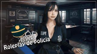 Police roleplay locks you up ASMR | SHCARETA