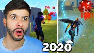 REAGINDO AOS MEUS HIGHLIGHTS NO FREE FIRE EM 2020! (Jogabilidade Incrível)