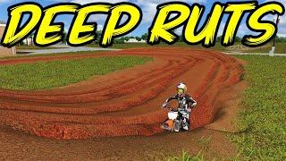 20X GROUND DEFORMATION | PERFECT RUTS! The Best Erode in a Dirt bike game? -  MX BIKES