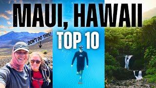 Top 10 ADVENTURES & TOURS To Do In Maui, Hawaii In 2024 - 4K Excursion Travel Guide